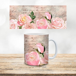 Tasse weiß glänzend